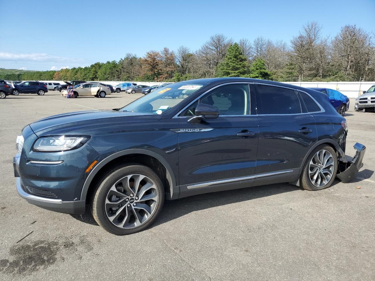 LINCOLN NAUTILUS 2LMPJ8K95MBL18125 | BidCars4U