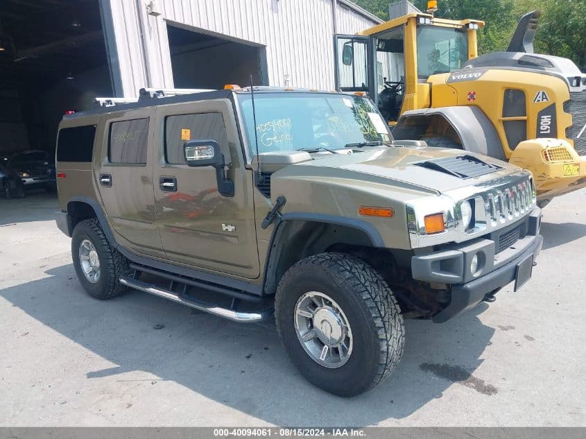 HUMMER H2 5GRGN23U56H108259 | BidCars4U