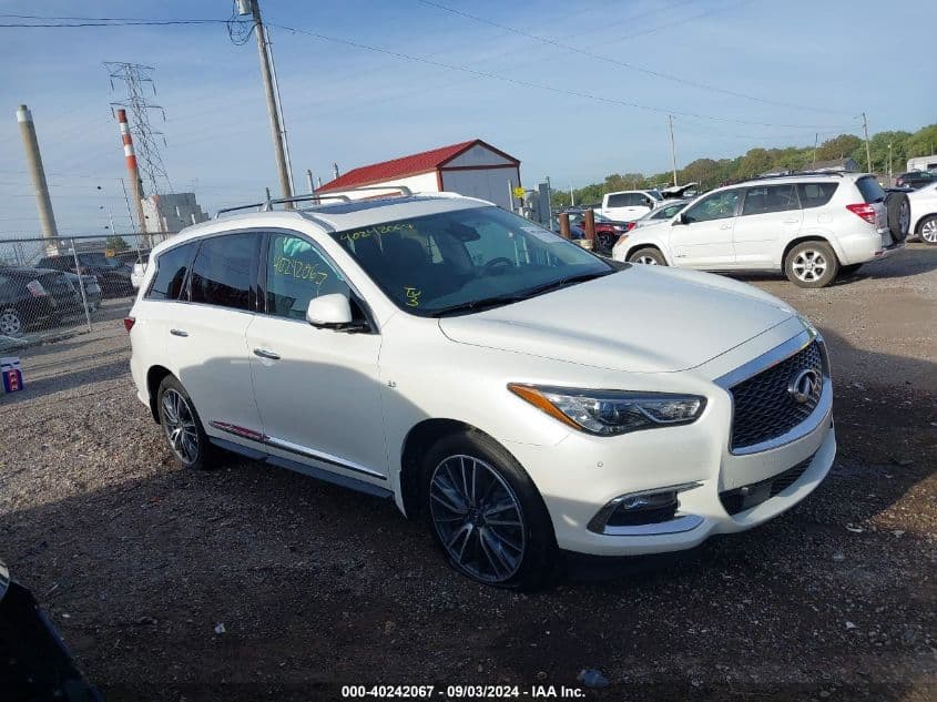 INFINITI QX60 5N1DL0MMXKC563964 | BidCars4U