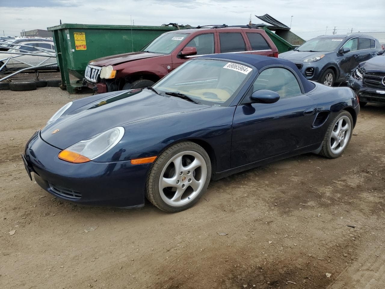 PORSCHE BOXSTER WP0CA2986YU625523 | BidCars4U